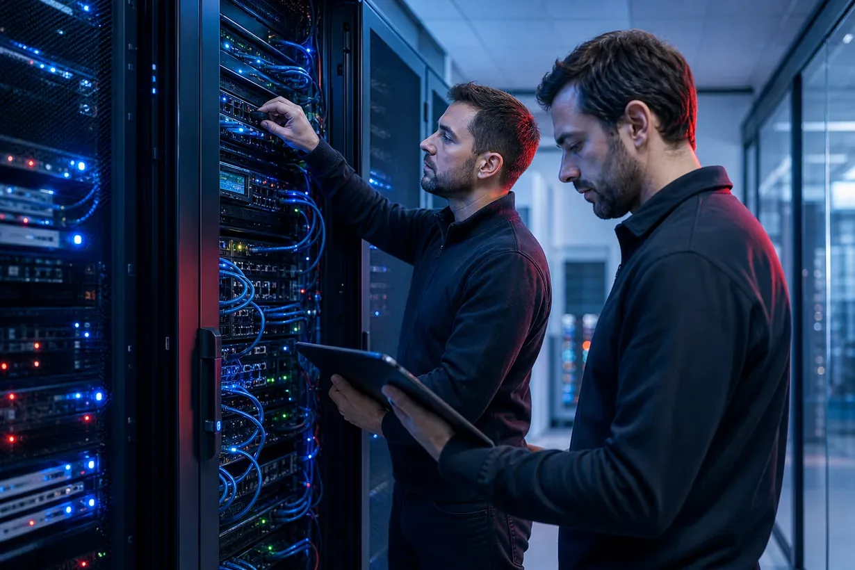 Illustration SERV-INFO pour Des serveurs dimensionnés pour vos usages professionnels - Infrastructures